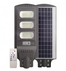 Lampa Solara Led 90W Cu Senzor Si Telecomanda Ir