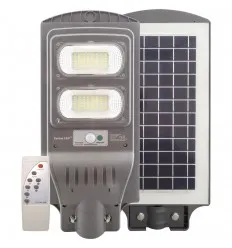 Lampa Solara Led 60W Cu Senzor Si Telecomanda Ir