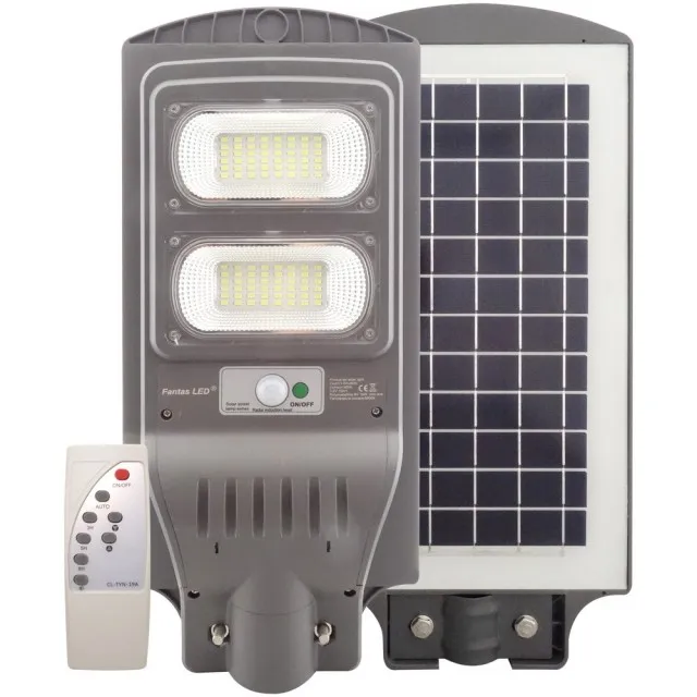 Lampa Solara Led 60W Cu Senzor Si Telecomanda Ir - 1