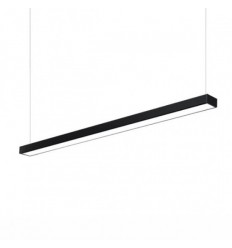 Corp Led Liniar 40W Negru 120Cm Alb Natural 5000K