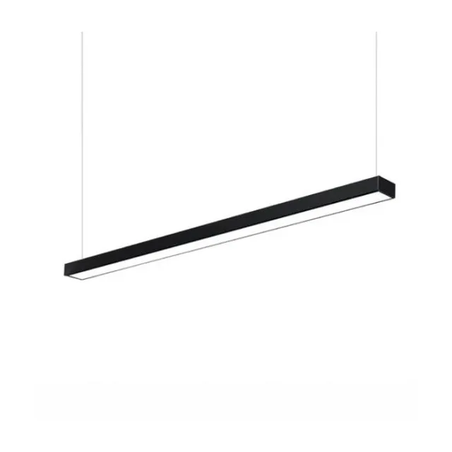 Corp Led Liniar 40W Negru 120Cm Alb Natural 5000K  1