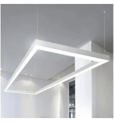 Corp Led Suspendat Interconectabil 40W Alb 120Cm 5000K