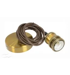 Pendul E27 Vintage Gold Antic