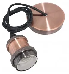 Pendul E27 Vintage Cupru