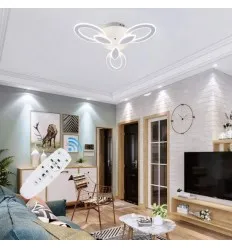 Lustra Led 100W 3 Brate Ovale Cu Telecomanda