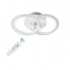 Lustra Led 36W 2 Brate Cu Telecomanda  1