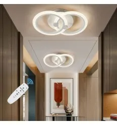 Lustra Led 36W 2 Brate Cu Telecomanda