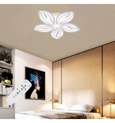 Lustra Led 80W 5 Brate Cu Telecomanda