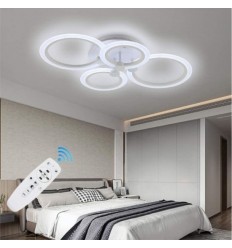 Lustra Led 56W 4 Brate Cu Telecomanda