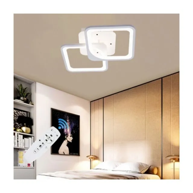 Lustra Led 50W 2 Brate Cu Telecomanda - 1