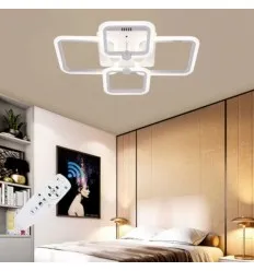 Lustra Led 80W 4 Brate Cu Telecomanda