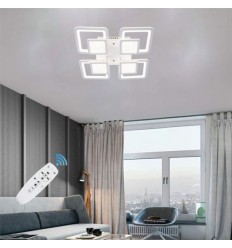 Lustra Led 100W 8 Brate Cu Telecomanda