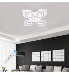 Lustra Led 90W 4 Brate Cu Telecomanda