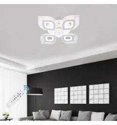 Lustra Led 90W 4 Brate Cu Telecomanda