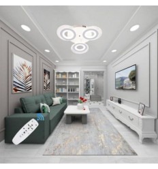 Lustra Led 70W 3 Brate Cu Telecomanda