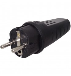 Stecher Cauciuc Cu Impamantare 16A Ip44