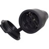 Cupla Cauciuc Cu Capac Si Impamantare 16A Ip44  1