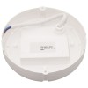 Aplica Led Bat Rotunda 12W 960 Lumeni Ip65 Alb Rece / Cald  3