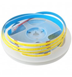 Banda Cob Led Flexibila 12W Ip20 12V 330Led/8mm - Rola 5m