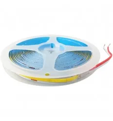 Banda Cob Led Flexibila 12W Ip20 12V 330Led/8mm - Rola 5m