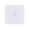 Intrerupator Touch Simplu Wi-Fi Alb Cu Fata Din Sticla - 3