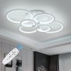 Lustra Led 100W 6 Brate Cu Telecomanda - 1