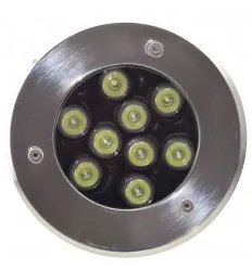 Spot Led Pavaj 9X1W Ip65 Rgb Fara Telecomanda