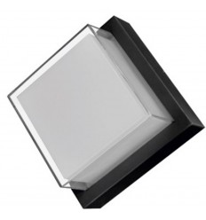 Aplica Led Exterior 12W Patrata Alb Cald Ip65