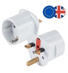 Adaptor Stecher Priza Romania - UK / Anglia 220V