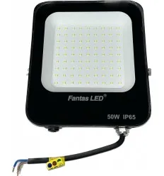 Proiector Led 50W Smd Ultra Slim Fantas IP65 Alb Rece