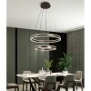 Lustra Led Ajustabila 165W Cafenie Cu Telecomanda IR - 2