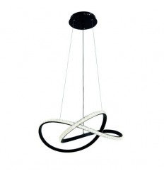 Lustra Led Ajustabila 66W Neagra