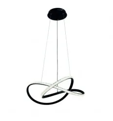 Lustra Led Ajustabila 66W Neagra