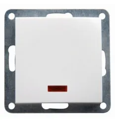 Intrerupator Cu LED Alb Spin Top