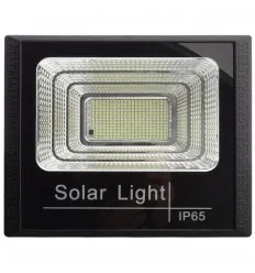 Proiector Led 60W Cu Panou Solar Si Telecomanda Ir