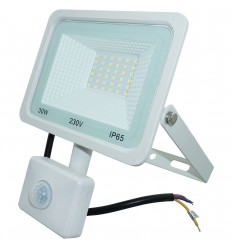 Proiector Led Alb 30W Smd Cu Senzor De Miscare IP65 Alb Natural