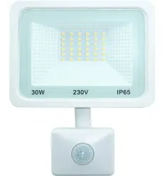 Proiector Led Alb 30W Smd Cu Senzor De Miscare IP65 Alb Natural