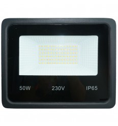 Proiector Led Negru 50W Smd Ip65 Alb Natural Garantie 4 Ani