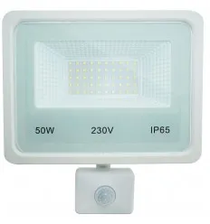 Proiector Led Alb 50W Smd Cu Senzor De Miscare IP65 Alb Natural