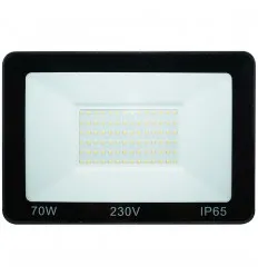Proiector Led 70W Smd Ip65 Alb Rece / Natural Garantie 4 Ani
