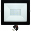 Proiector Led Negru 70W 4000K Cu Fotocelula Senzor Crepuscular  1