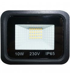 Proiector Led Negru 10W Smd Alb Natural Ip65 Garantie 4 Ani