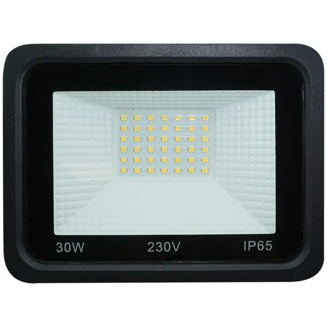Proiector Led Negru 30W Smd Ip65 Alb Natural Garantie 4 Ani - 1