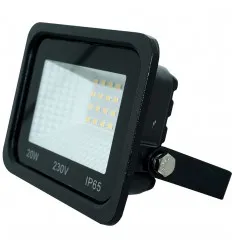 Proiector Led Negru 20W Smd Ip65 Alb Natural Garantie 4 Ani