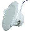 Spot Led 10W Ip54 Rotund Rama Alba 870 Lumeni  2