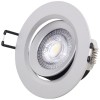 Spot Led 7W Rotund Reglabil Rama Gri Aluminiu 560 Lumeni  2