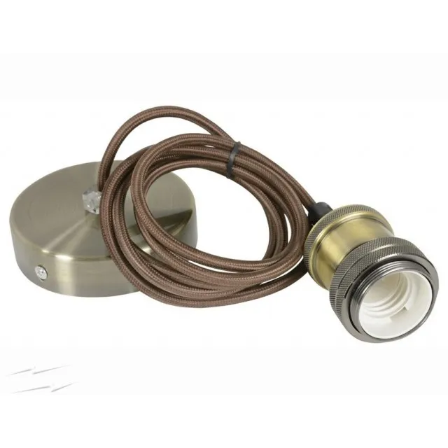 Pendul E27 Vintage Gold Mat - 1