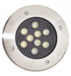 Spot Led Pavaj 9X1W IP68 Alb Rece Pentru Pavele