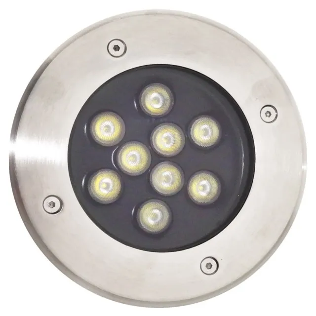 Spot Led Pavaj 9X1W Ip68 Alb Rece  1