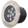 Spot Led Pavaj 9X1W Ip68 Alb Rece  2